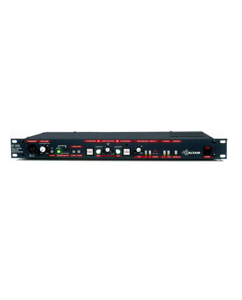 Altair EF-200 Dual Channel Intercom Master Station - SHOWTECHNIX